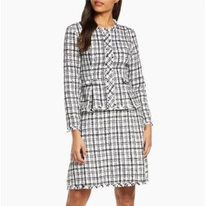 NWOT Semiformal Black & White dress Size:8